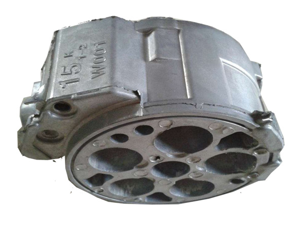 Cylinder block of automobile air conditioning compressor