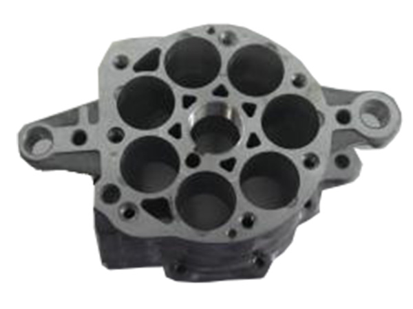 Cylinder block of automobile air conditioning compressor