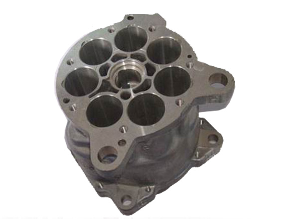 Cylinder block of automobile air conditioning compressor