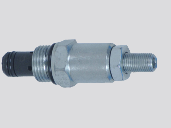 Threaded cartridge valve