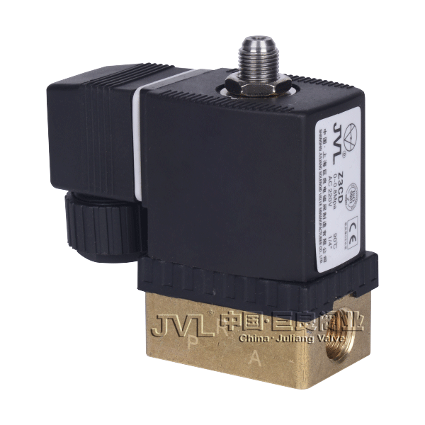 Z3CD export series two-position three-way brass solenoid valve