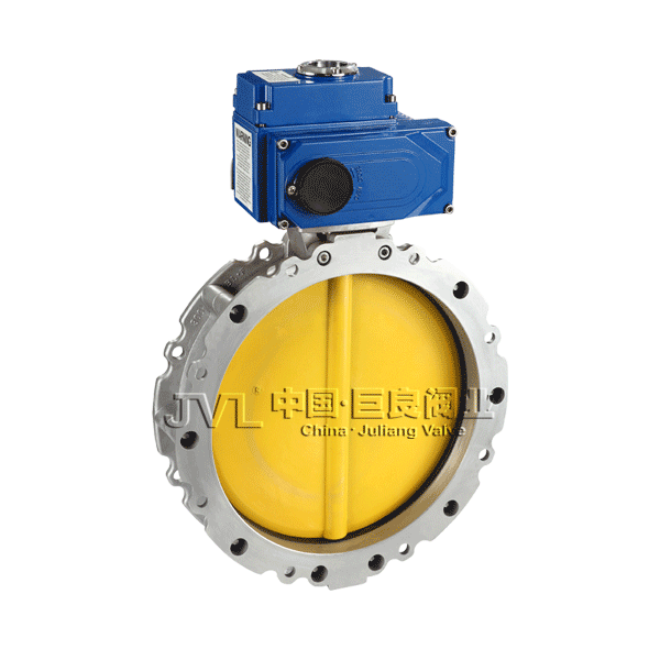 JL900-D5 Electric Flanged Ventilation Butterfly Valve