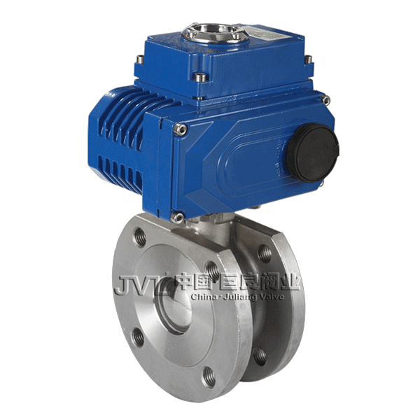 JL900-Q6 thin flanged electric ball valve