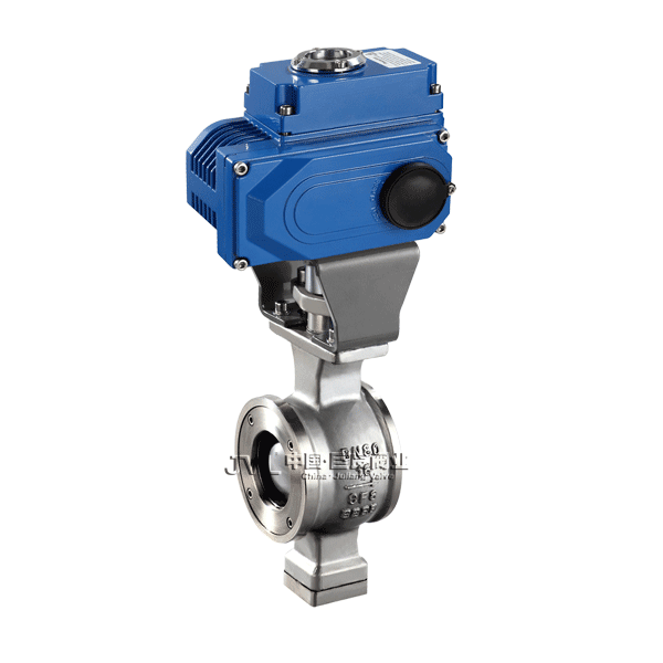 JL900-Q5V electric ball valve with double clamp