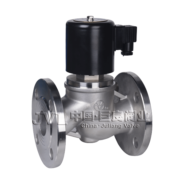 ZBSF flanged stainless steel piston solenoid valve